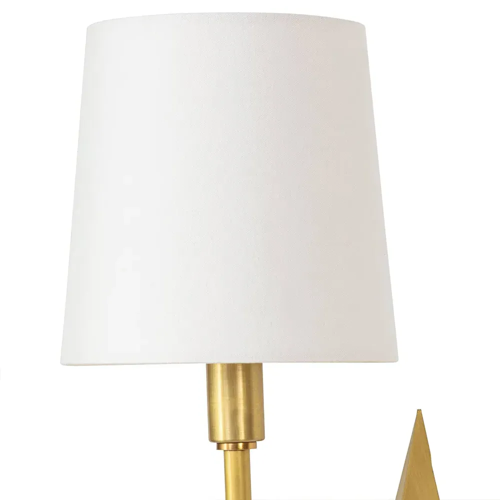 Etoile Steel Backplate Sconce - Gold