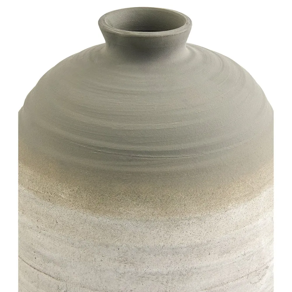 Evander Ceramic Table Vase - Grey