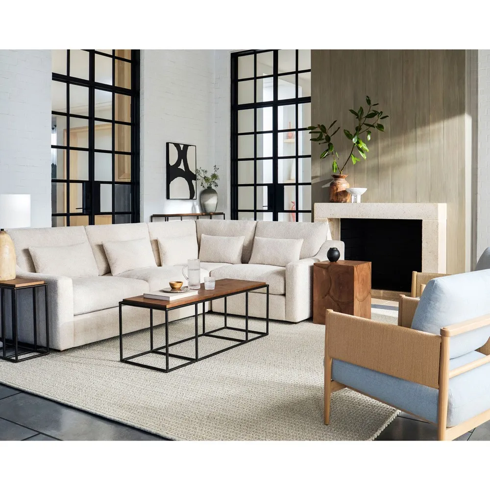 Evander Ceramic Table Vase - Grey