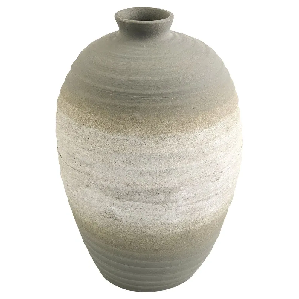 Evander Ceramic Table Vase - Grey image