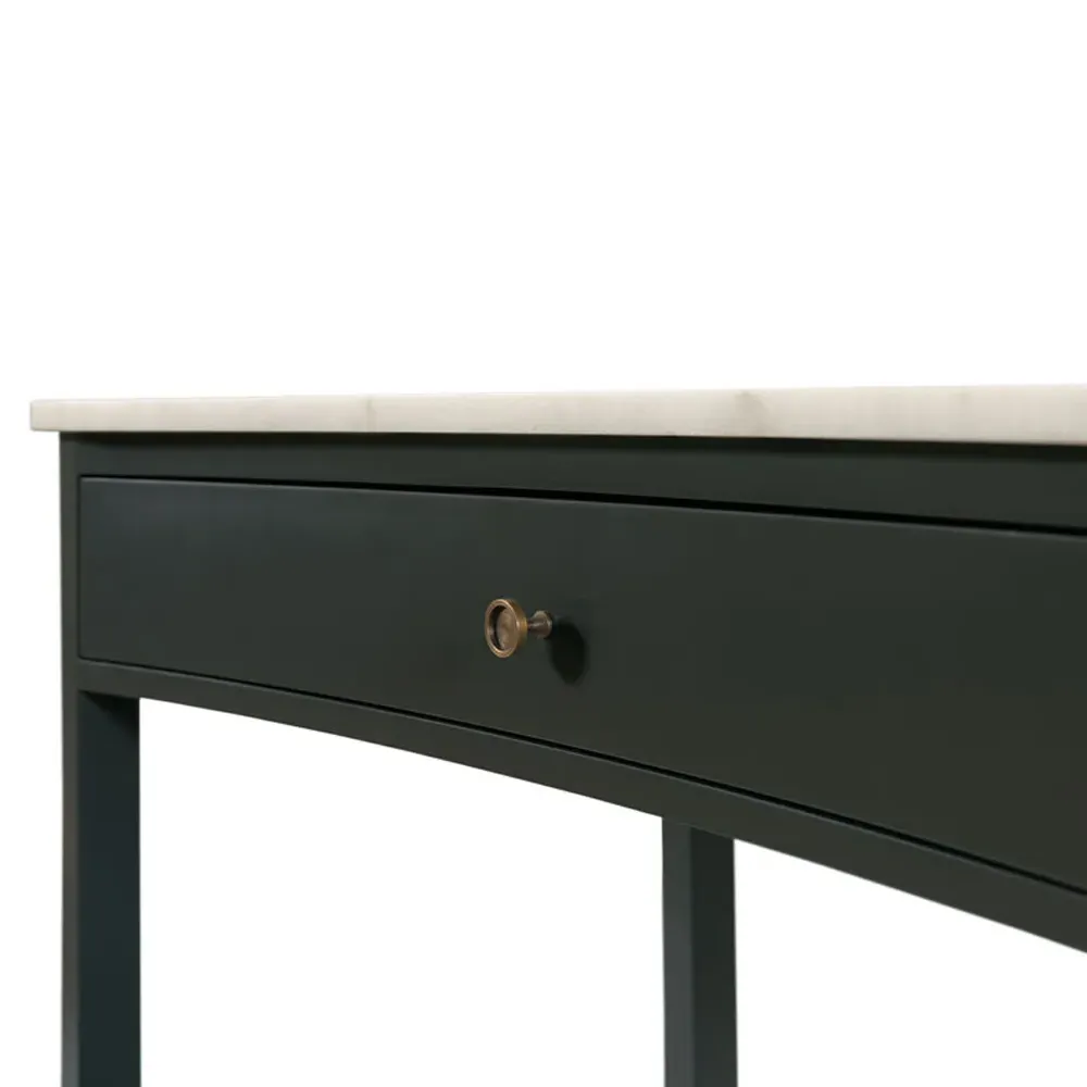Eve Nightstand with Drawer - Black, Stone