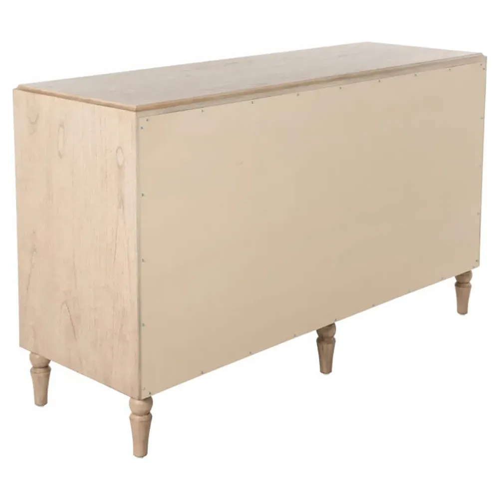 Everest French Country 8 Drawer Dresser - Brown, Wood