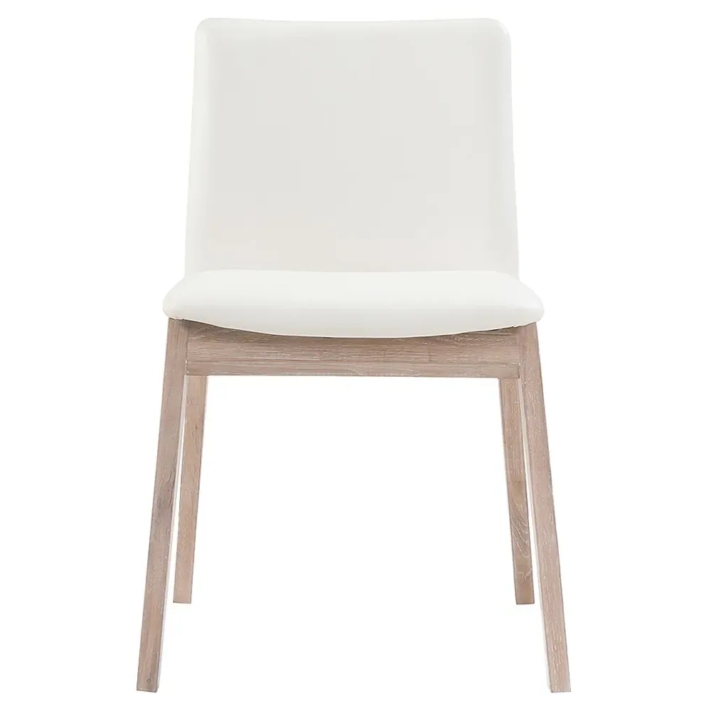 Everlee Dining Chair Set of 2 - White, Oak image