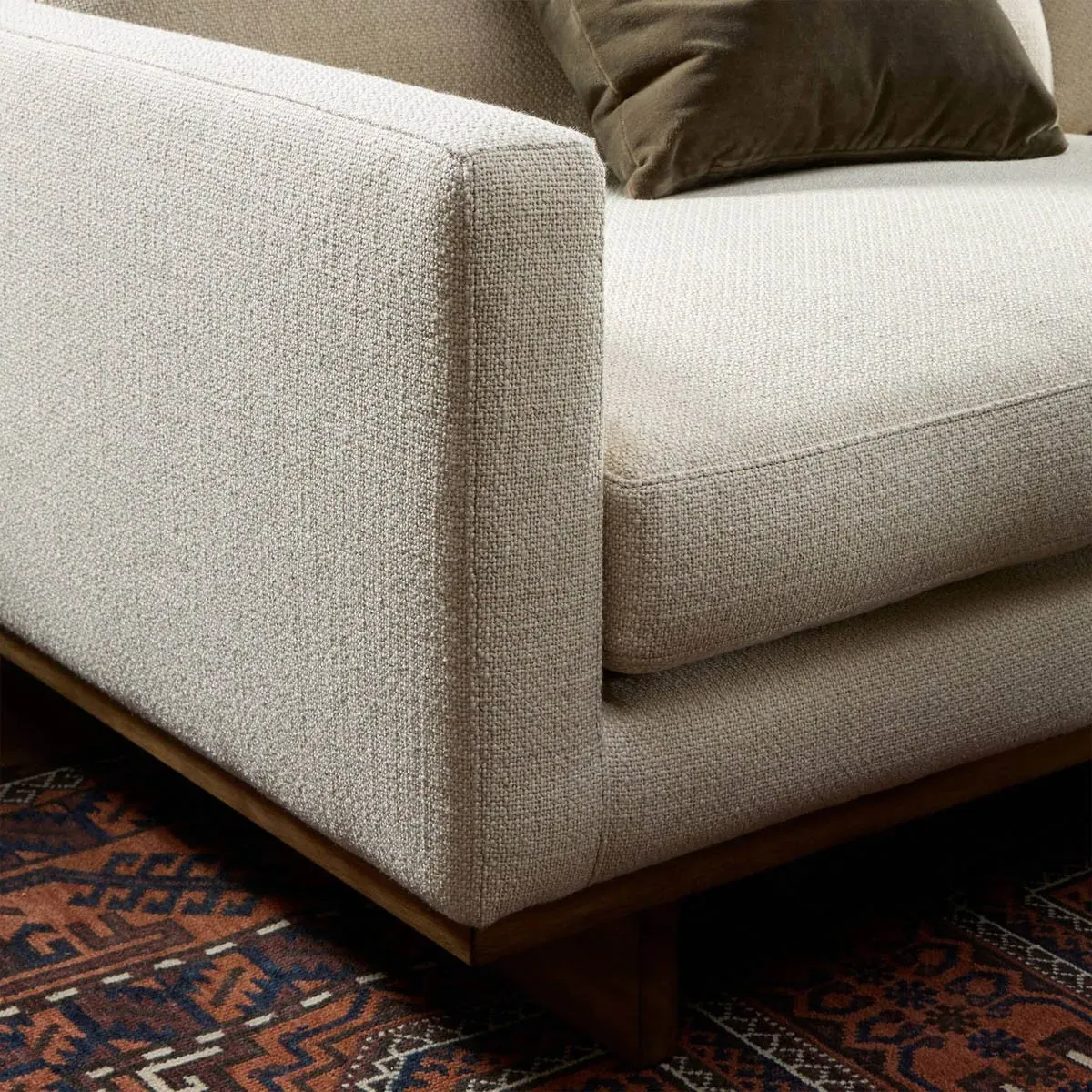 Everly Irving Performance Sofa - Taupe