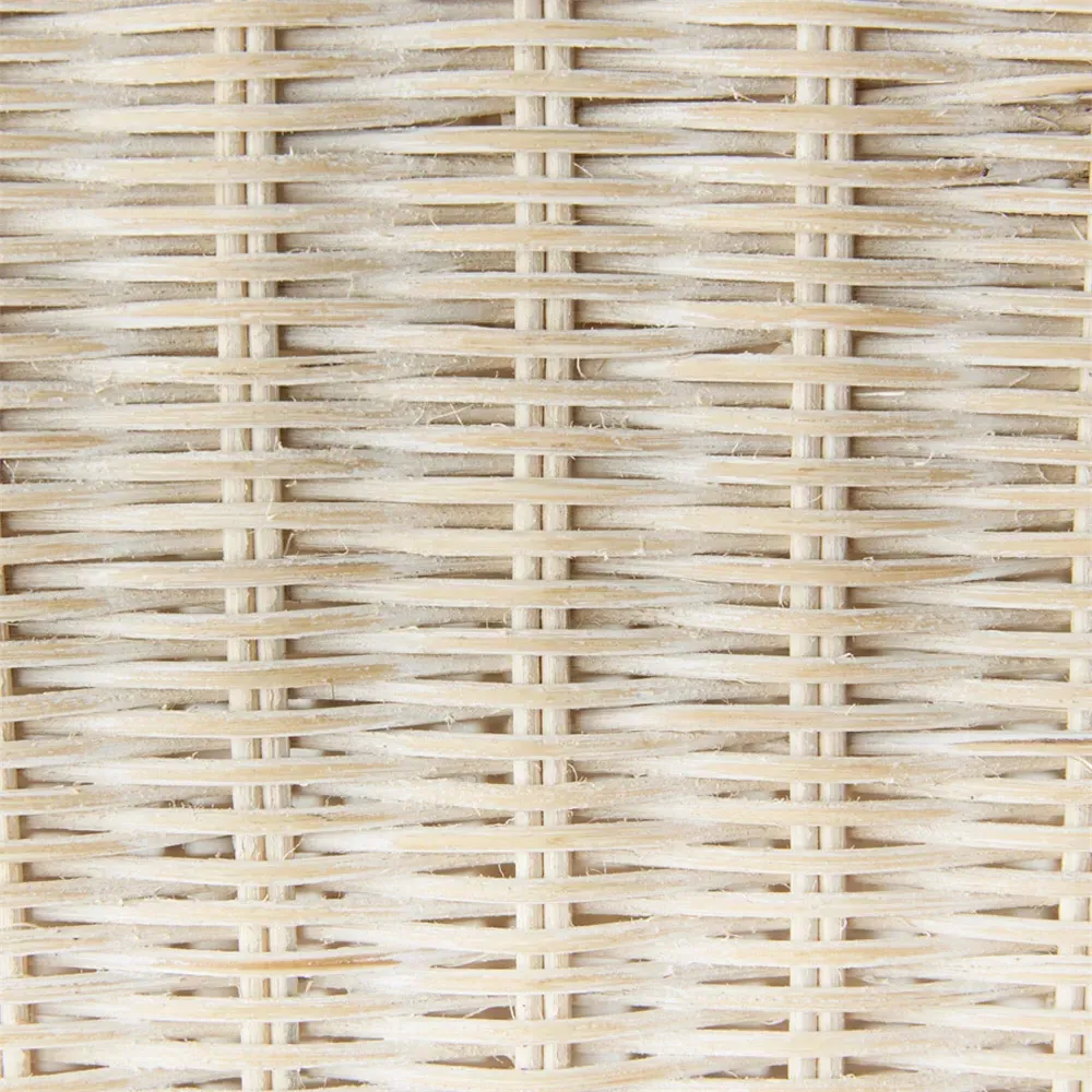 Everly Rattan Plinth Pedestal - Whitewash