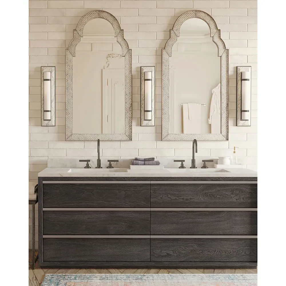 Ezar Wall Sconce - Oil Rubbed Bronze, Alabaster