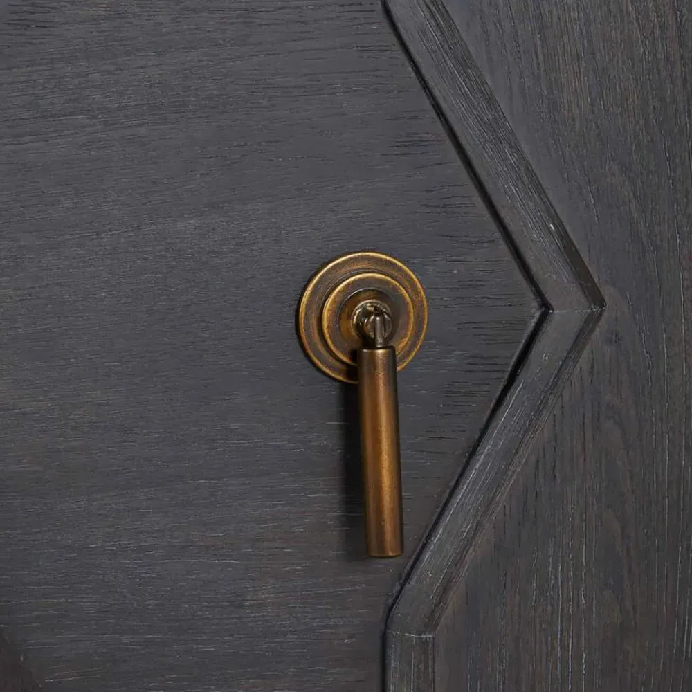 Ezekiel Sideboard - Cerused Black, Wood