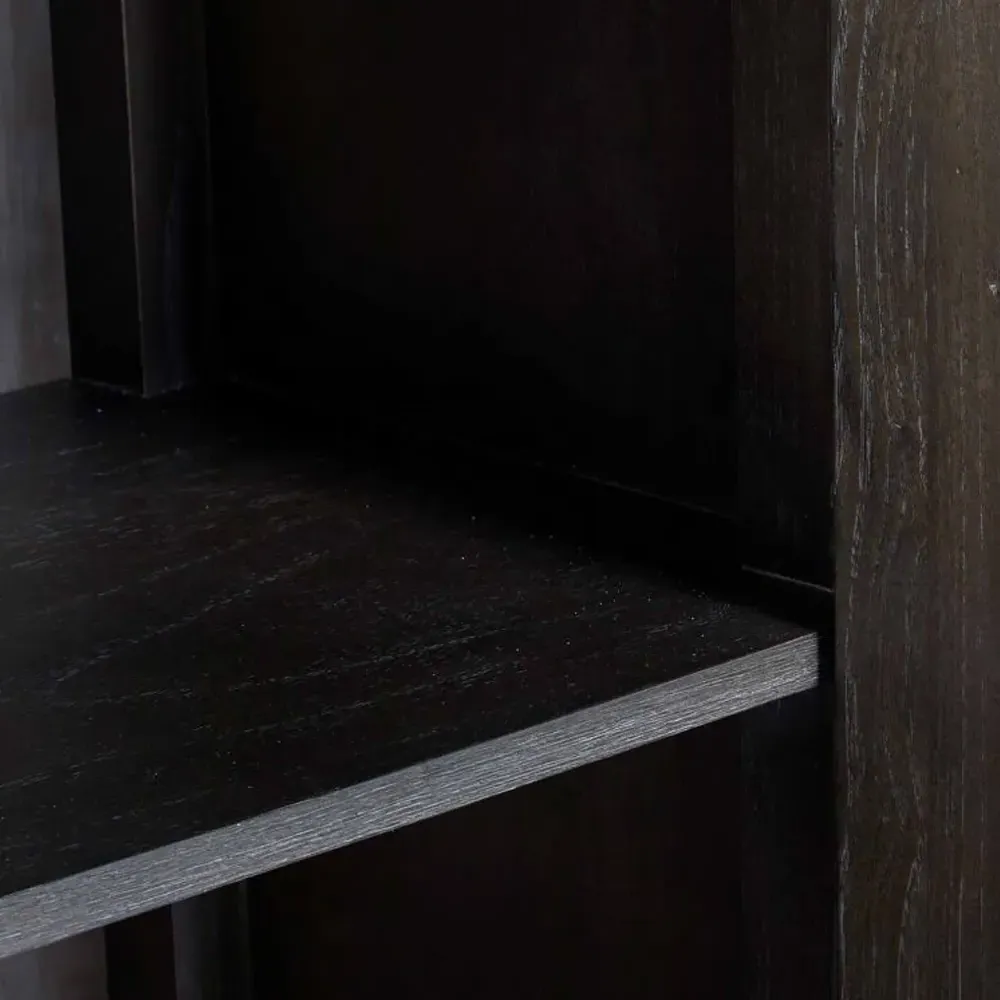 Ezekiel Sideboard - Cerused Black, Wood