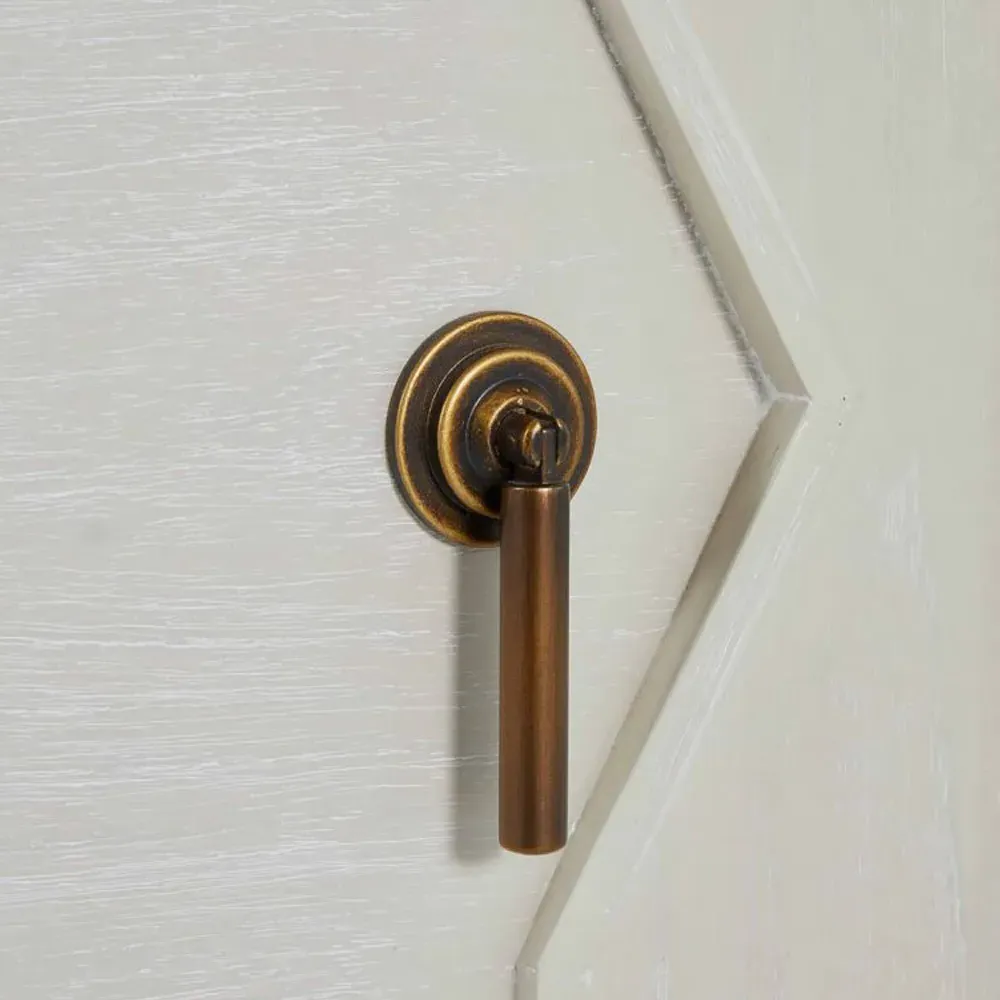 Ezekiel Sideboard - Cerused White, Wood