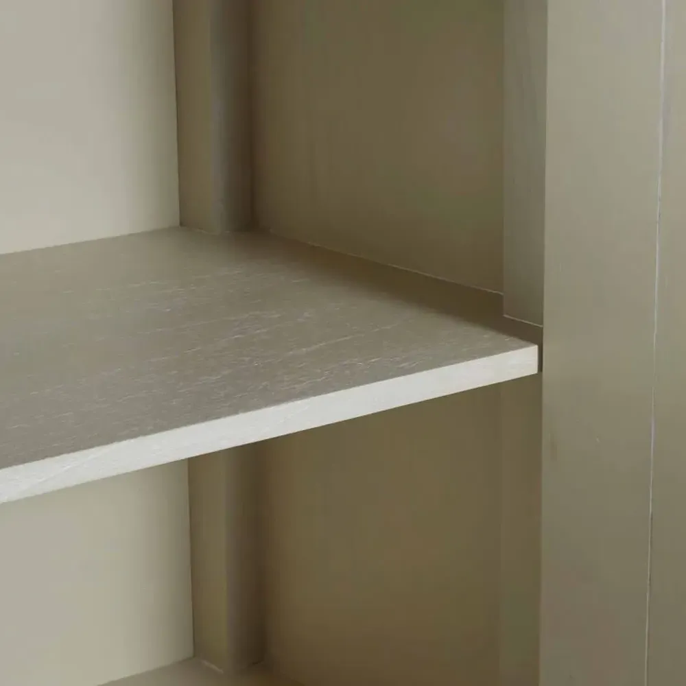 Ezekiel Sideboard - Cerused White, Wood