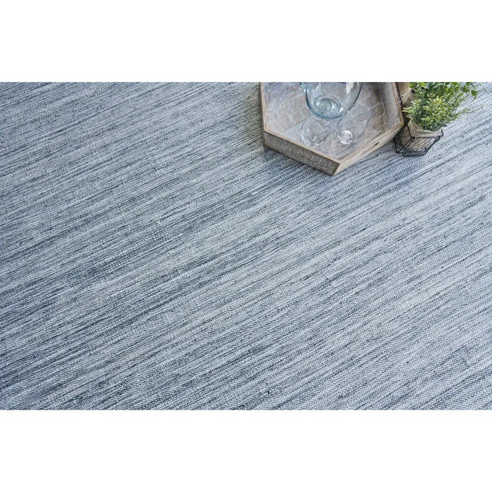 Ezraiah Patterned Indoor Outdoor Rug Sample - Grey, PET