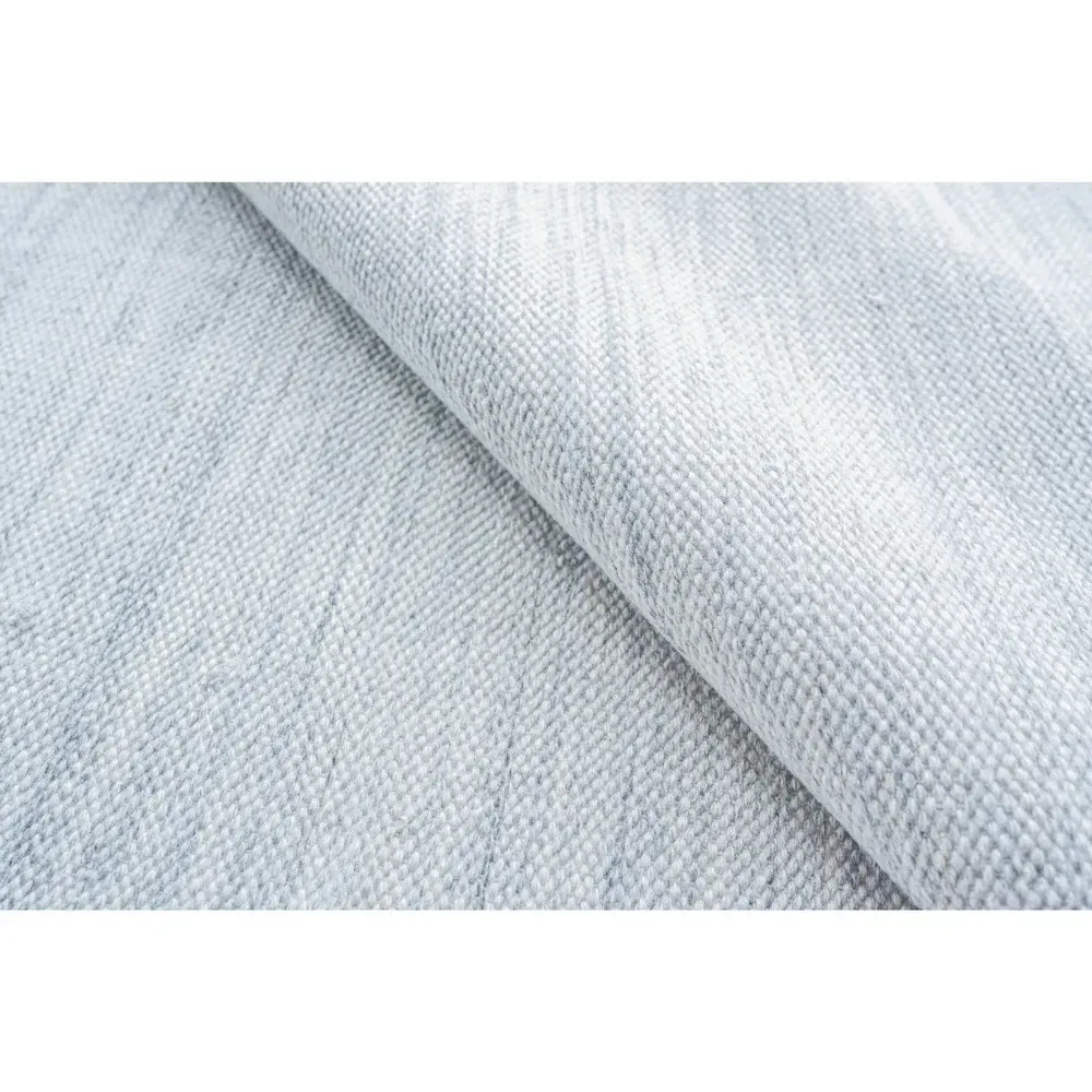 Ezraiah Patterned Indoor Outdoor Rug Sample - Light Blue, PET