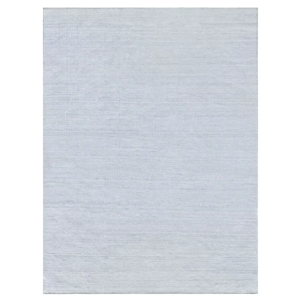 Ezraiah Patterned Indoor Outdoor Rug Sample - Light Blue, PET