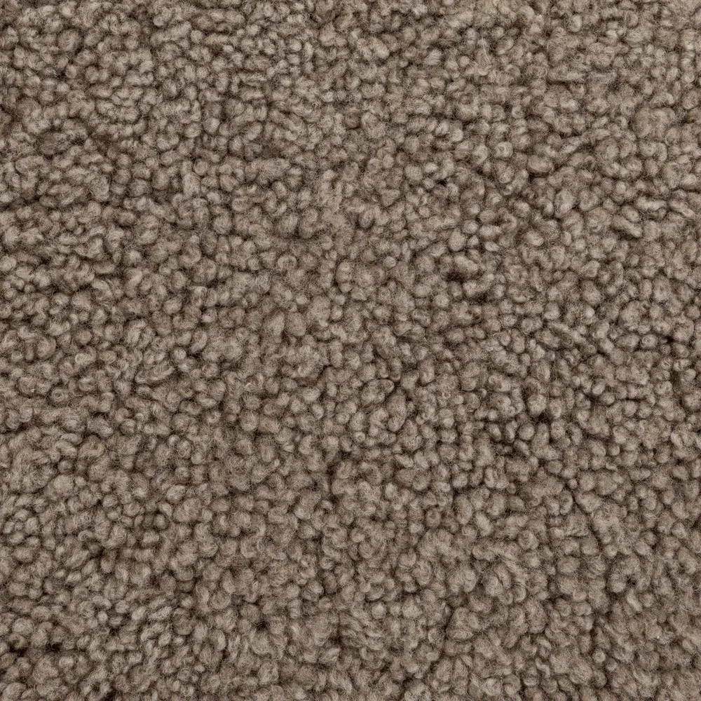 Fabian Arm Chair - Taupe Shearling, Black Oak