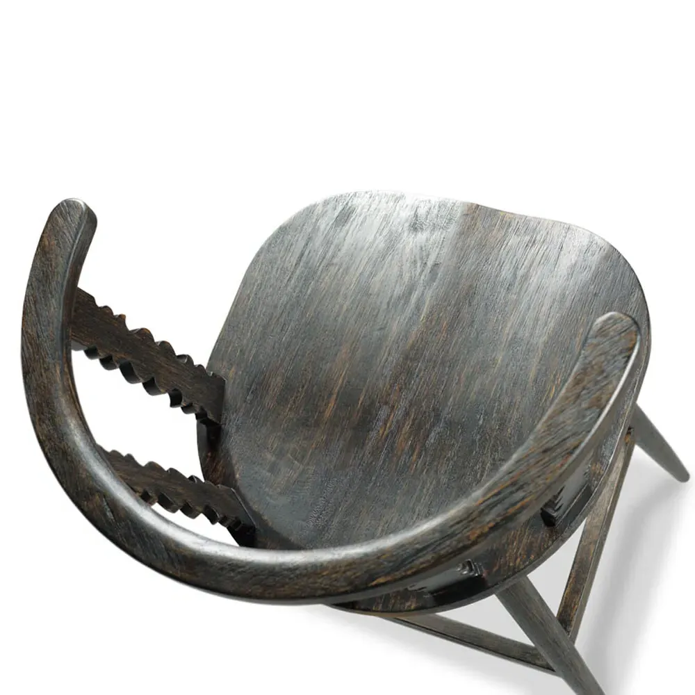 Fable Counter Stool - Black, Hardwood