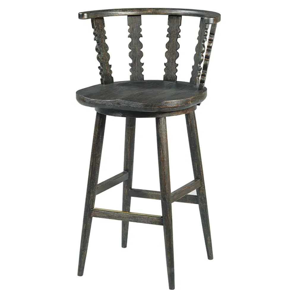 Fable Counter Stool - Black, Hardwood image