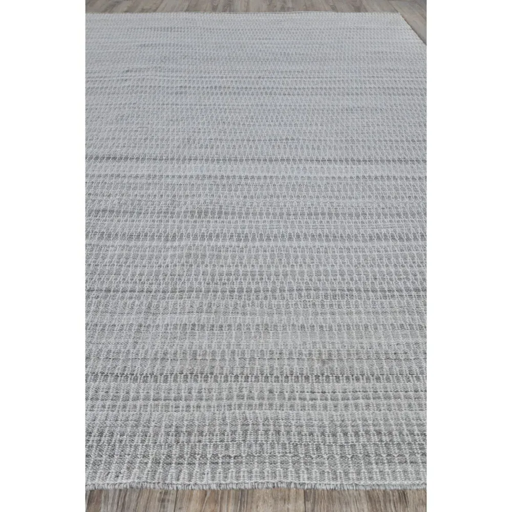 Faedra Lattice Patterned Indoor Outdoor Rug Sample - Grey, PET