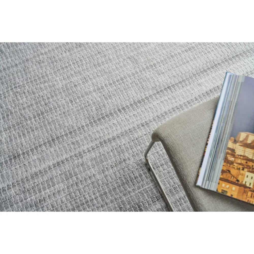 Faedra Lattice Patterned Indoor Outdoor Rug Sample - Grey, PET