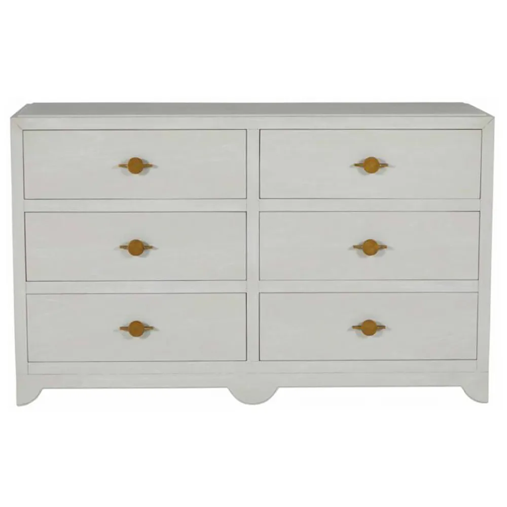 Fairmont Double Dresser - White, Mindi Wood