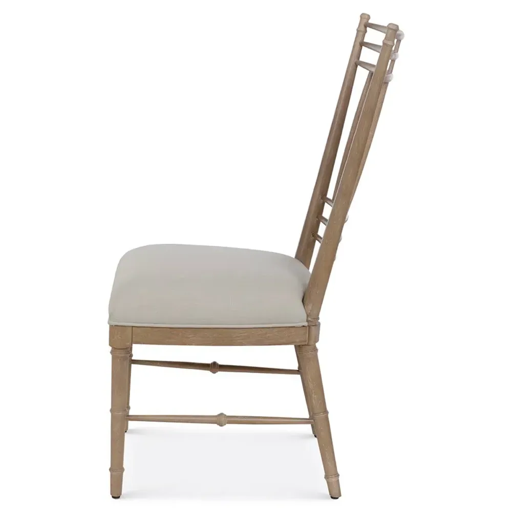 Faith Dining Side Chair Set of 2 - Grey, Parawood