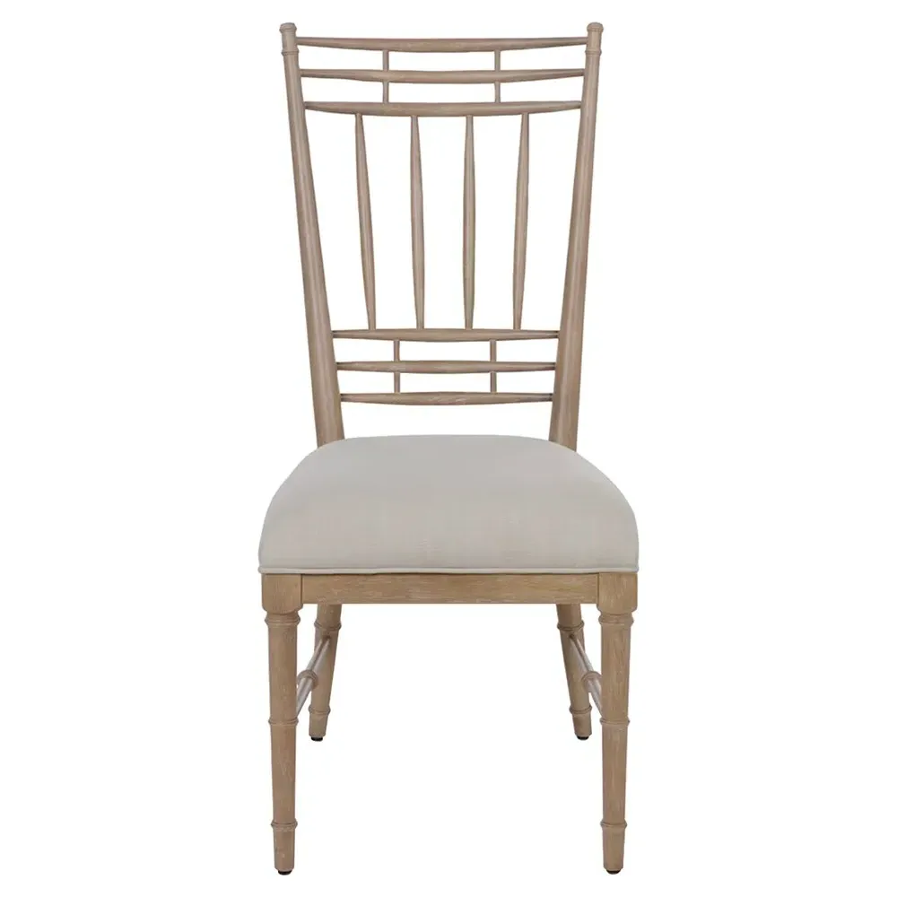 Faith Dining Side Chair Set of 2 - Grey, Parawood