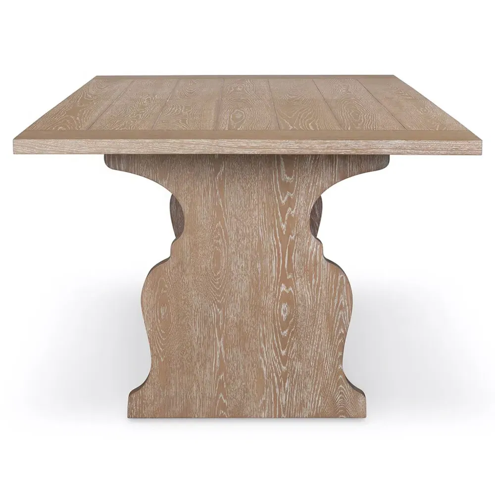 Faith Extendable Dining Table - Brown, Oak