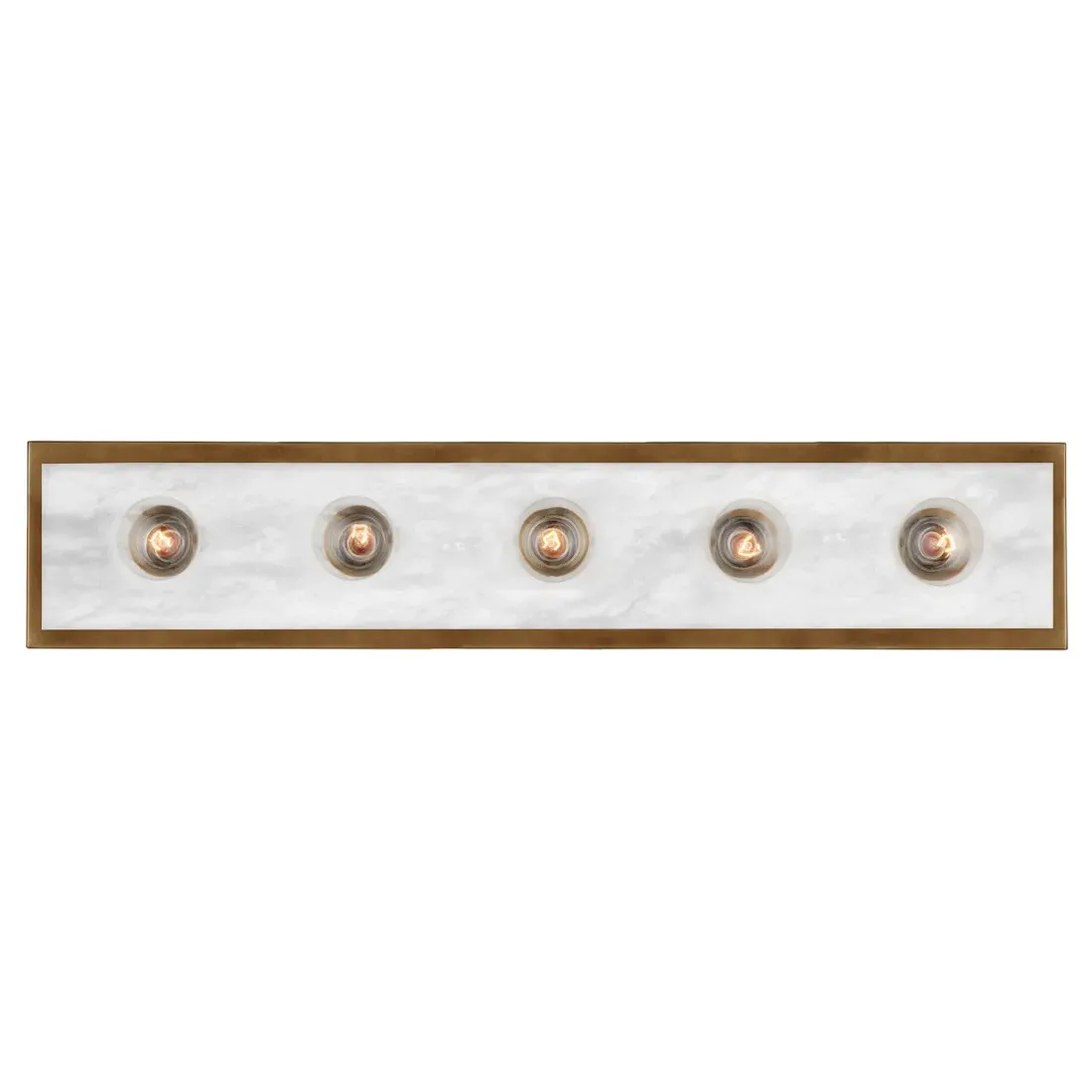 Faizel Large Wall Sconce - Antique Brass, Alabaster