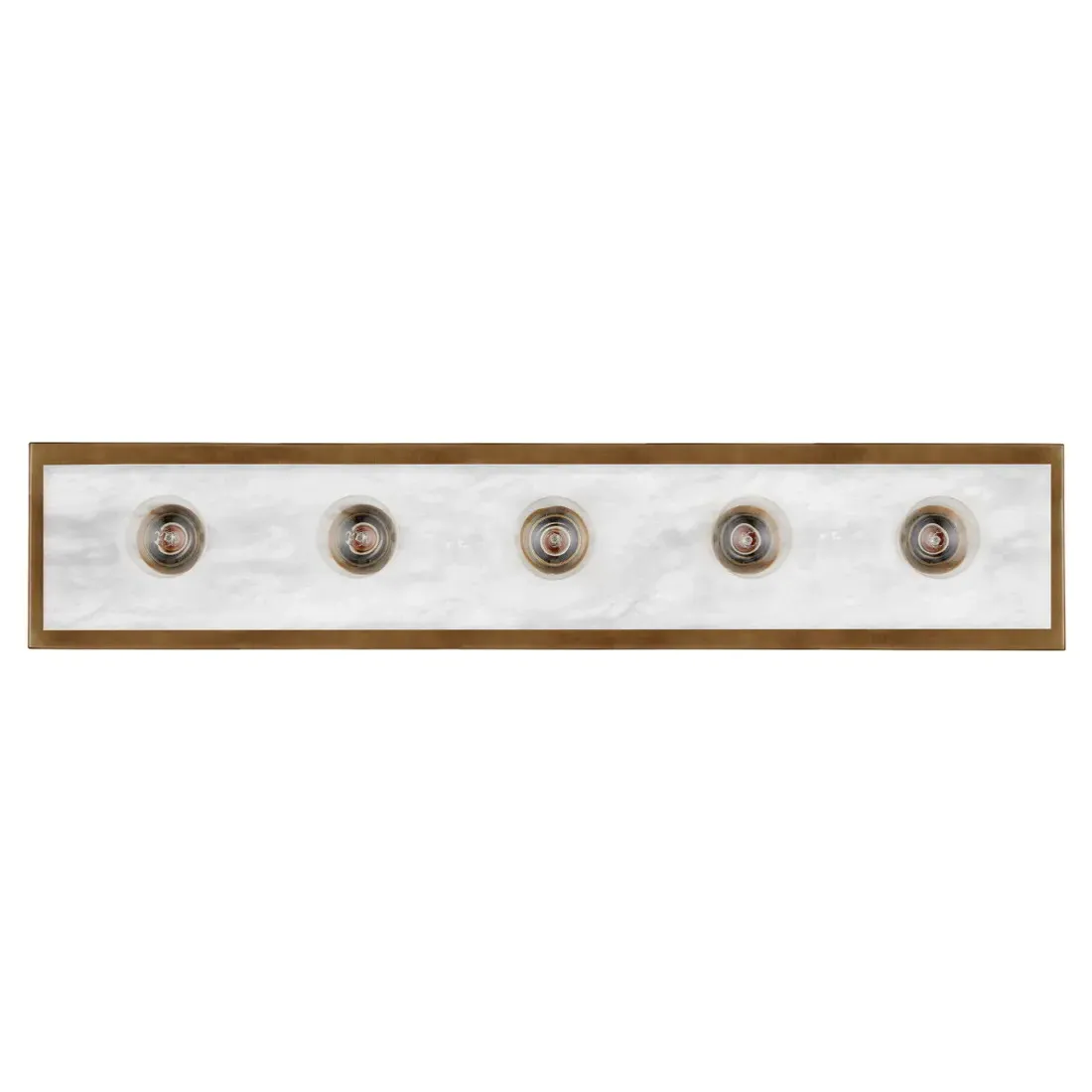 Faizel Large Wall Sconce - Antique Brass, Alabaster