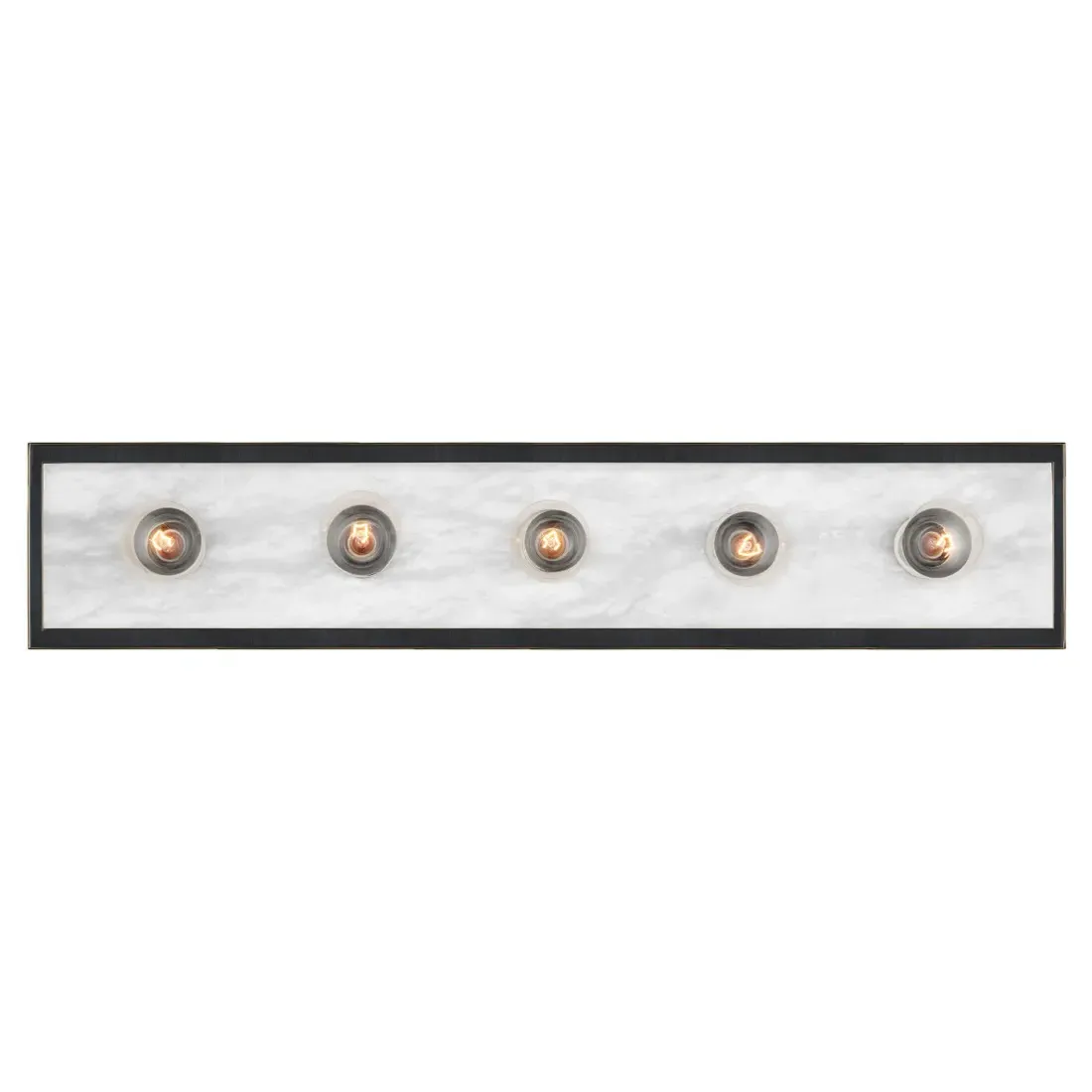 Faizel Large Wall Sconce - Oil Rubbed Bronze, Alabaster