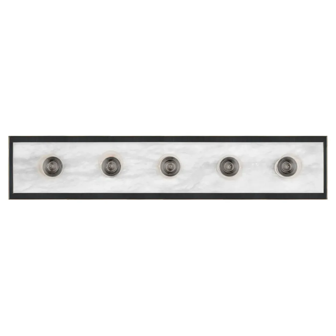 Faizel Large Wall Sconce - Oil Rubbed Bronze, Alabaster