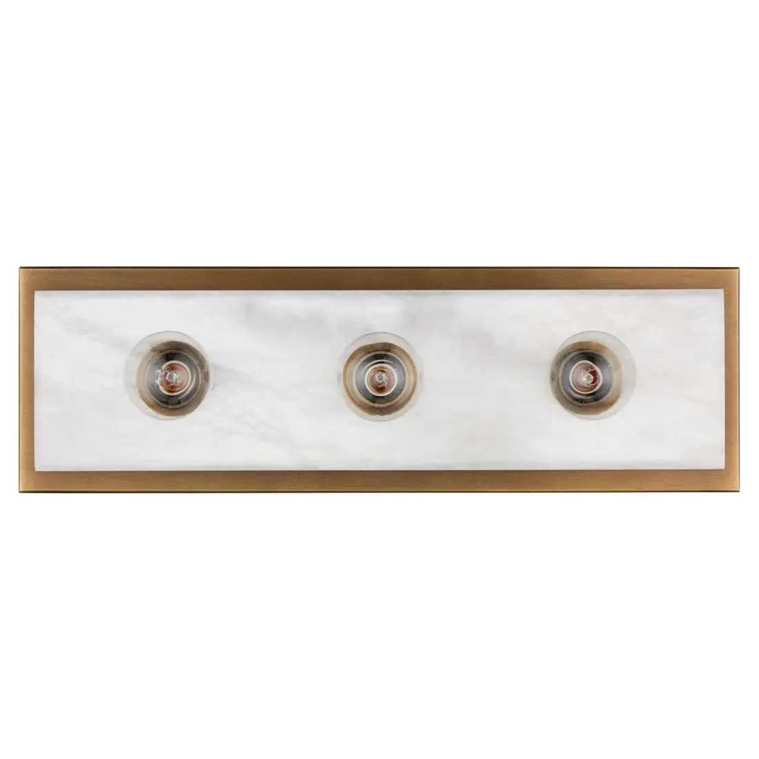 Faizel Medium Wall Sconce - Antique Brass, Alabaster image