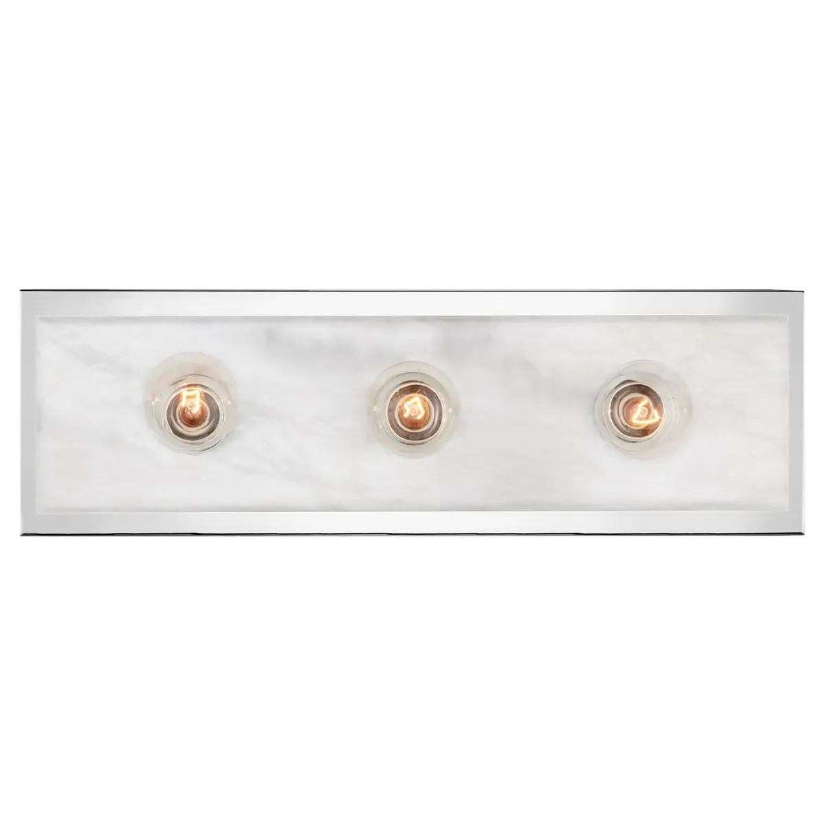 Faizel Medium Wall Sconce - Polished Nickel, Alabaster