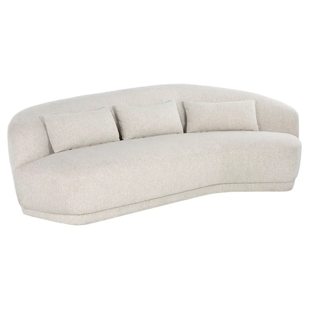 Fannie Curved Sofa - Cream