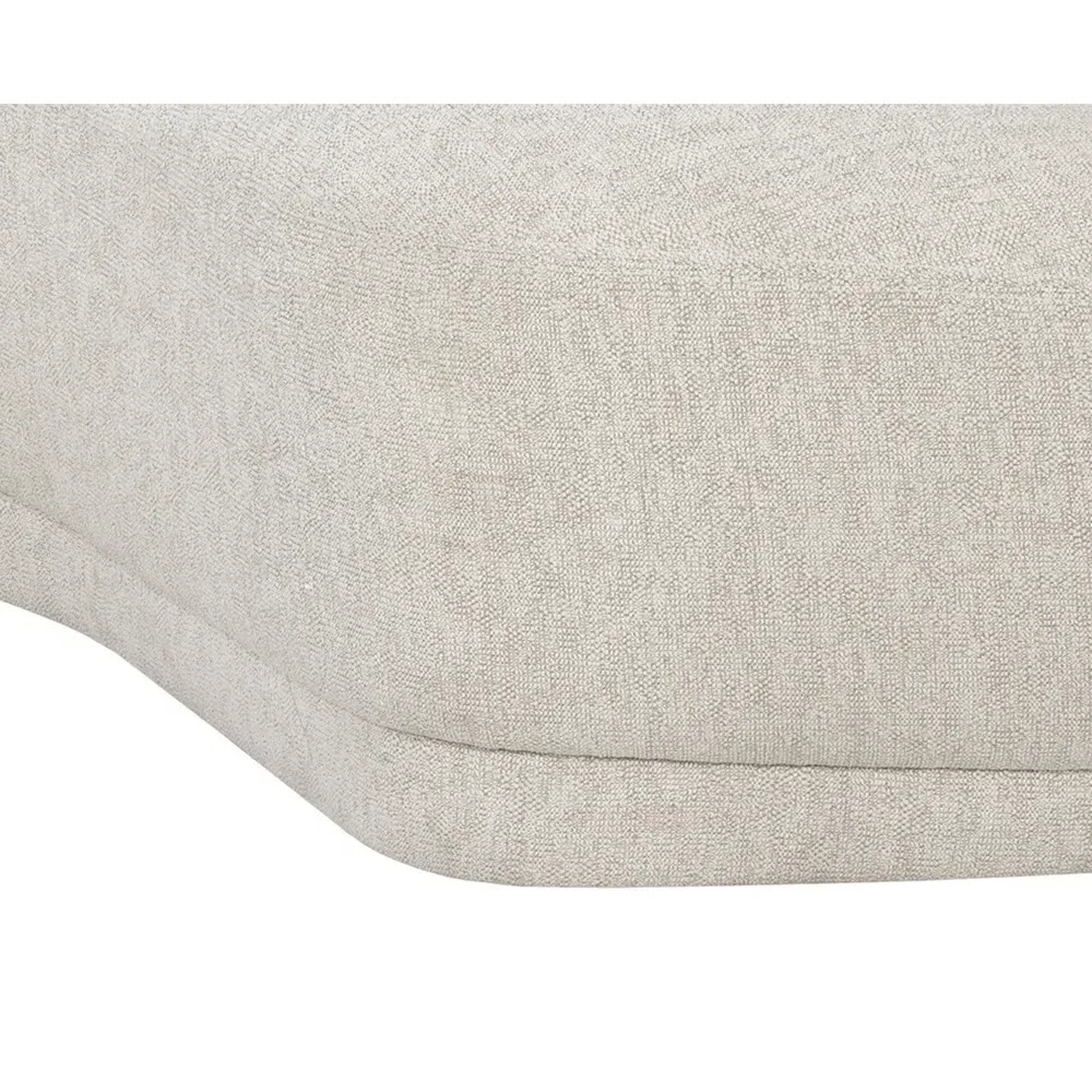 Fannie Curved Sofa - Cream