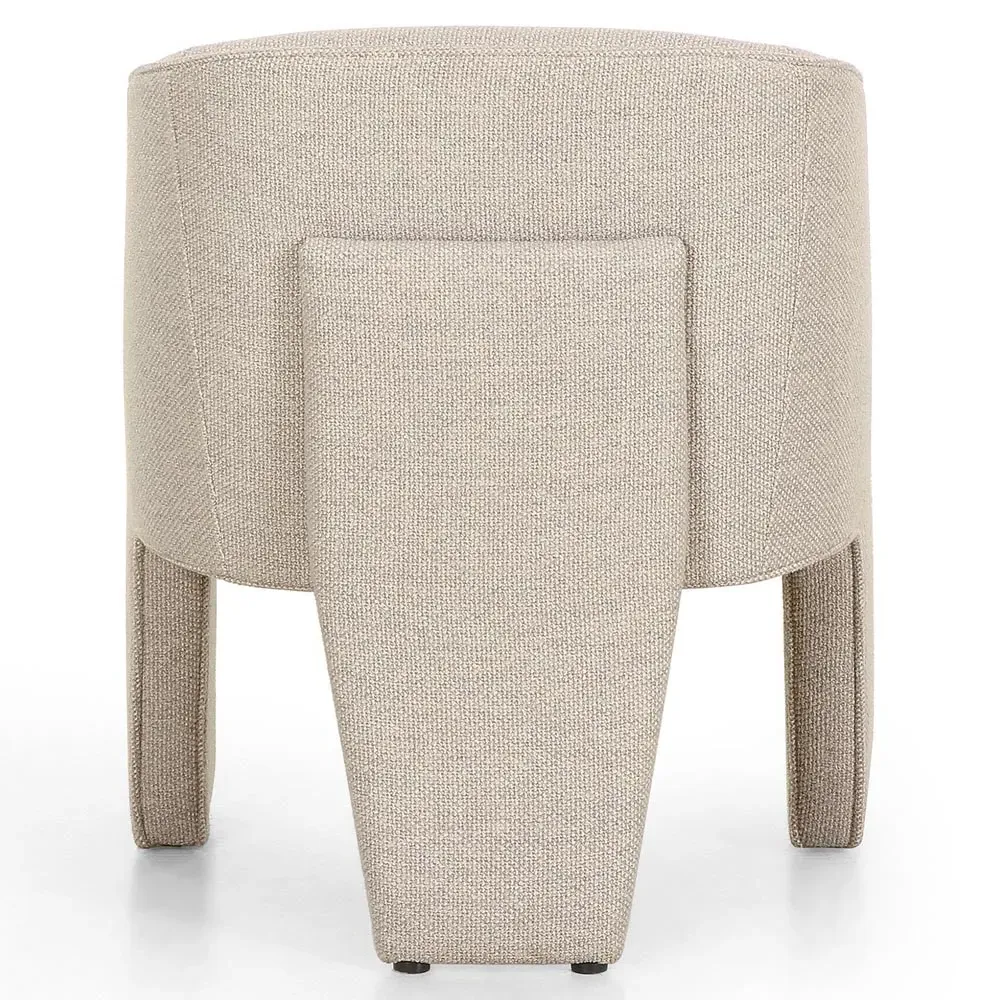 Fara Dining Arm Chair - Cream, Performance Fabric