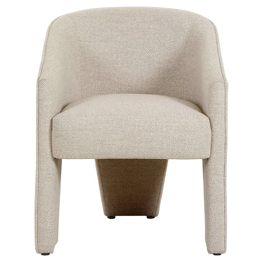 Fara Dining Arm Chair - Cream, Performance Fabric image