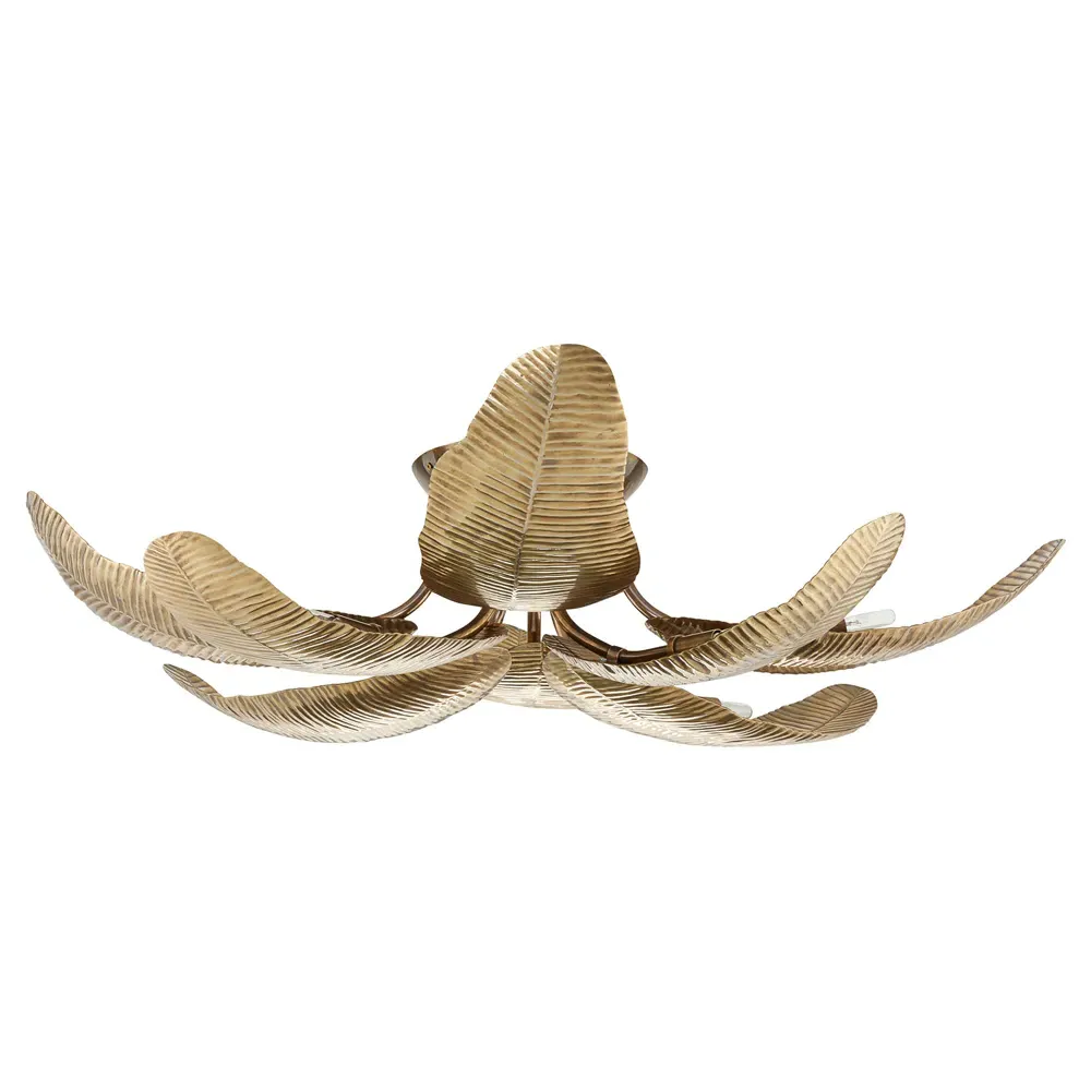 Farah Semi Flush Mount - Vintage Brass, Iron