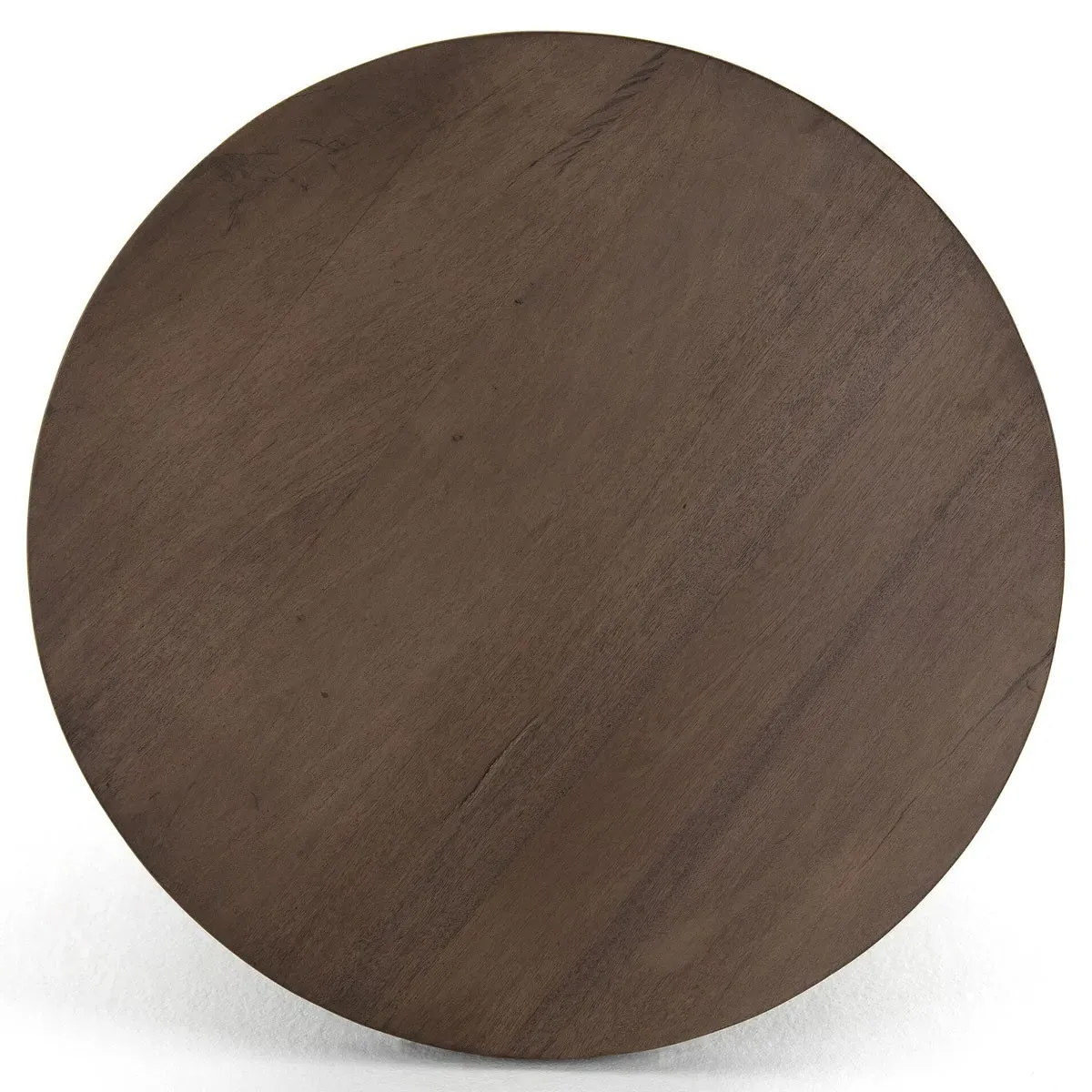 Farvald Round End Table - Brown, Reclaimed Wood