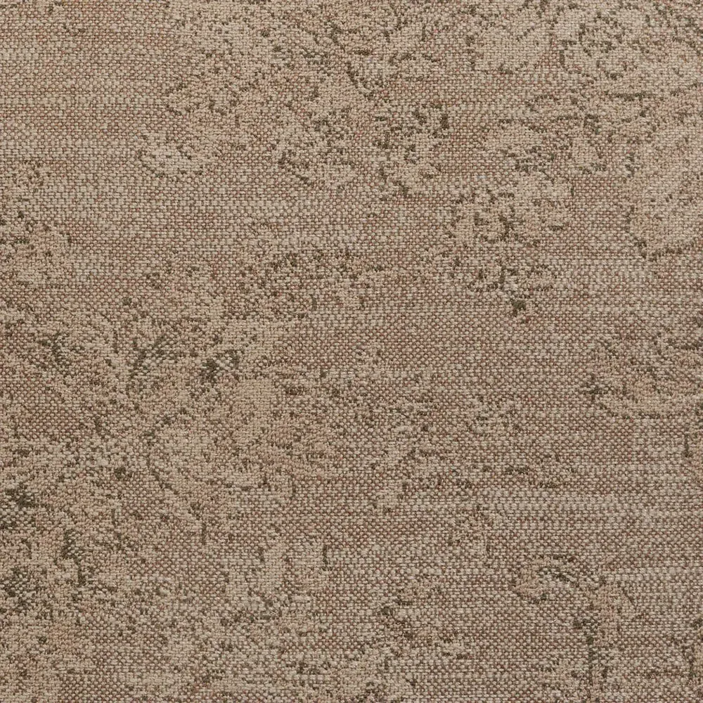 Faryn Dining Arm Chair - Brown Printed, Iron