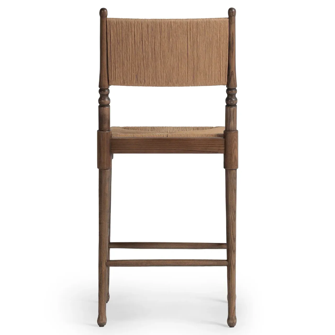 Fayth Counter Stool - Antique Walnut, Ash Wood