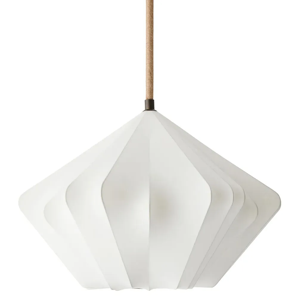 Fazekas Coastal Beach Pendant Light - White