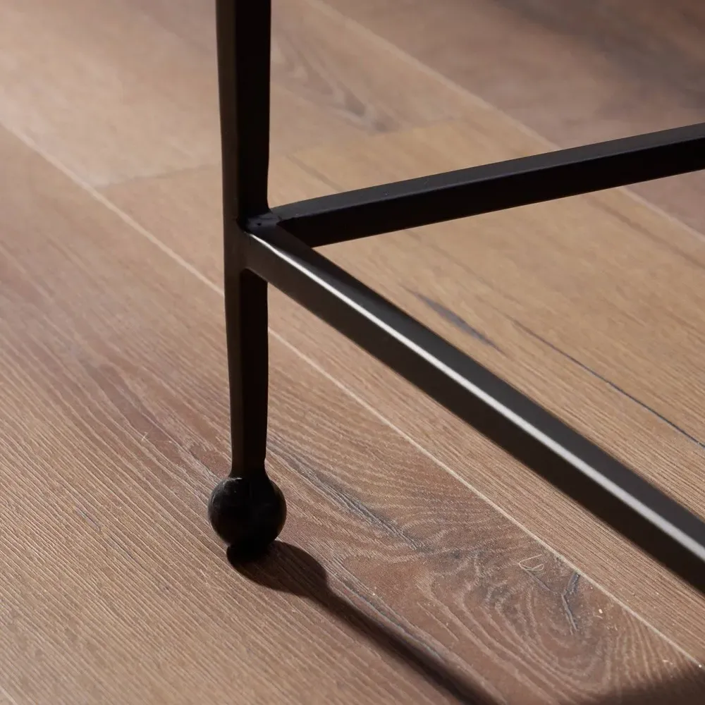 Fector Console Table - Black, Glass