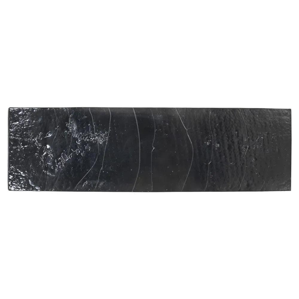 Fector Console Table - Black, Glass