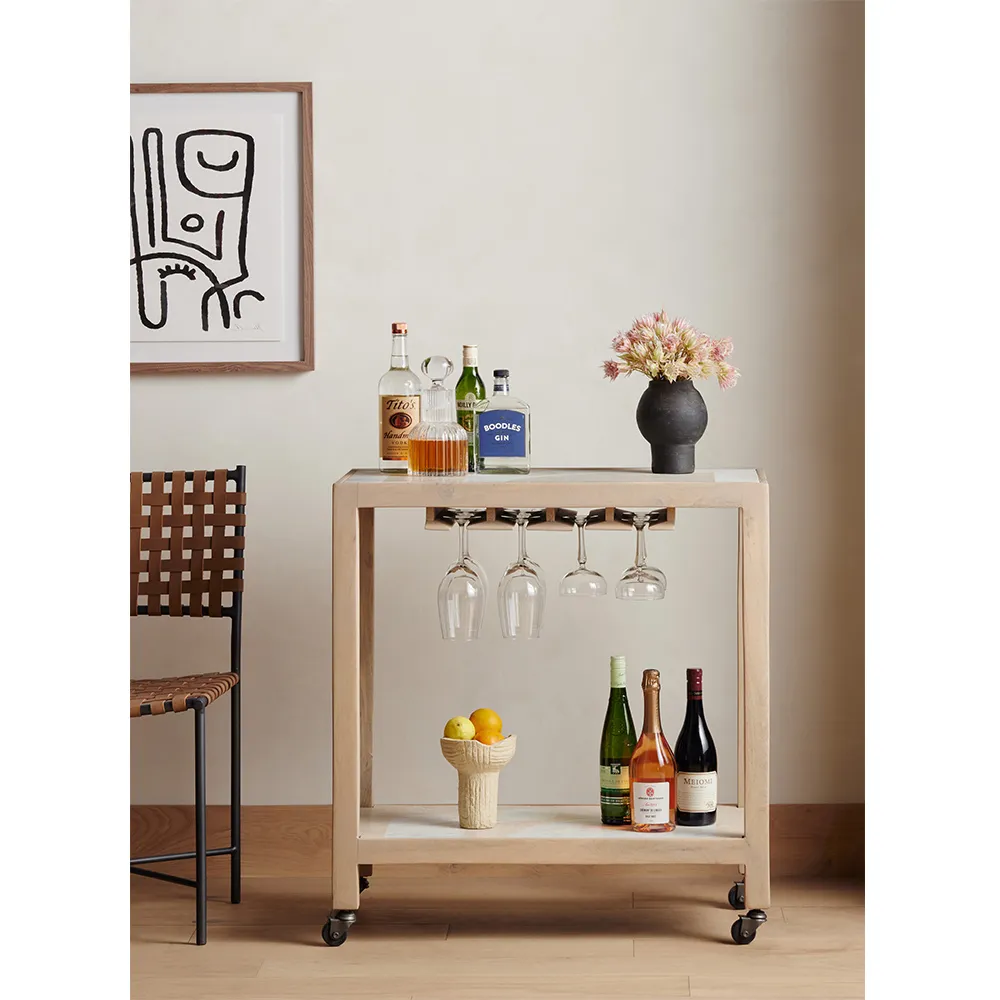 Feel It Illustration 24x24 Wall Art - Black and White, Canvas