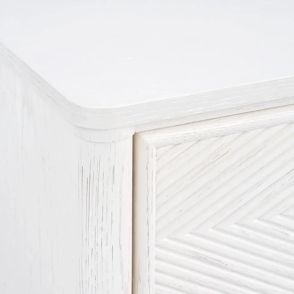 Felicity Double Dresser - White, Oak