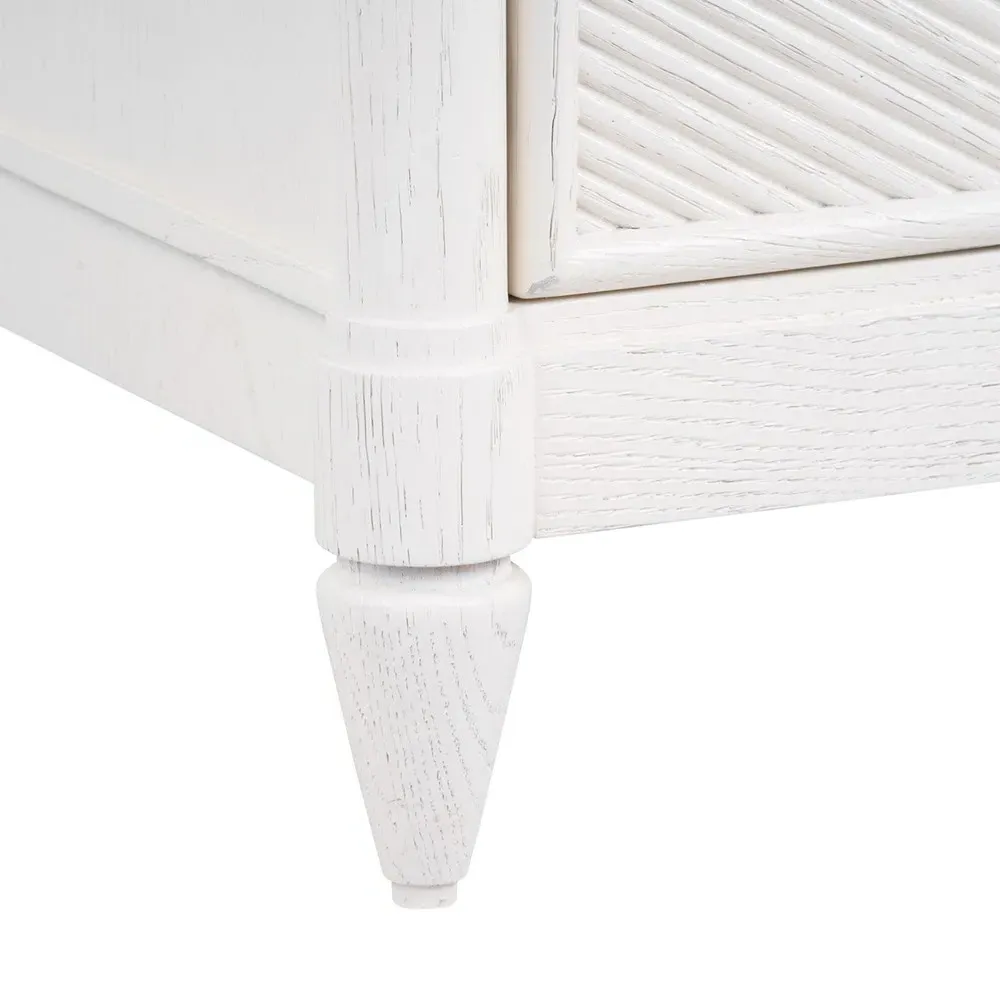 Felicity Double Dresser - White, Oak