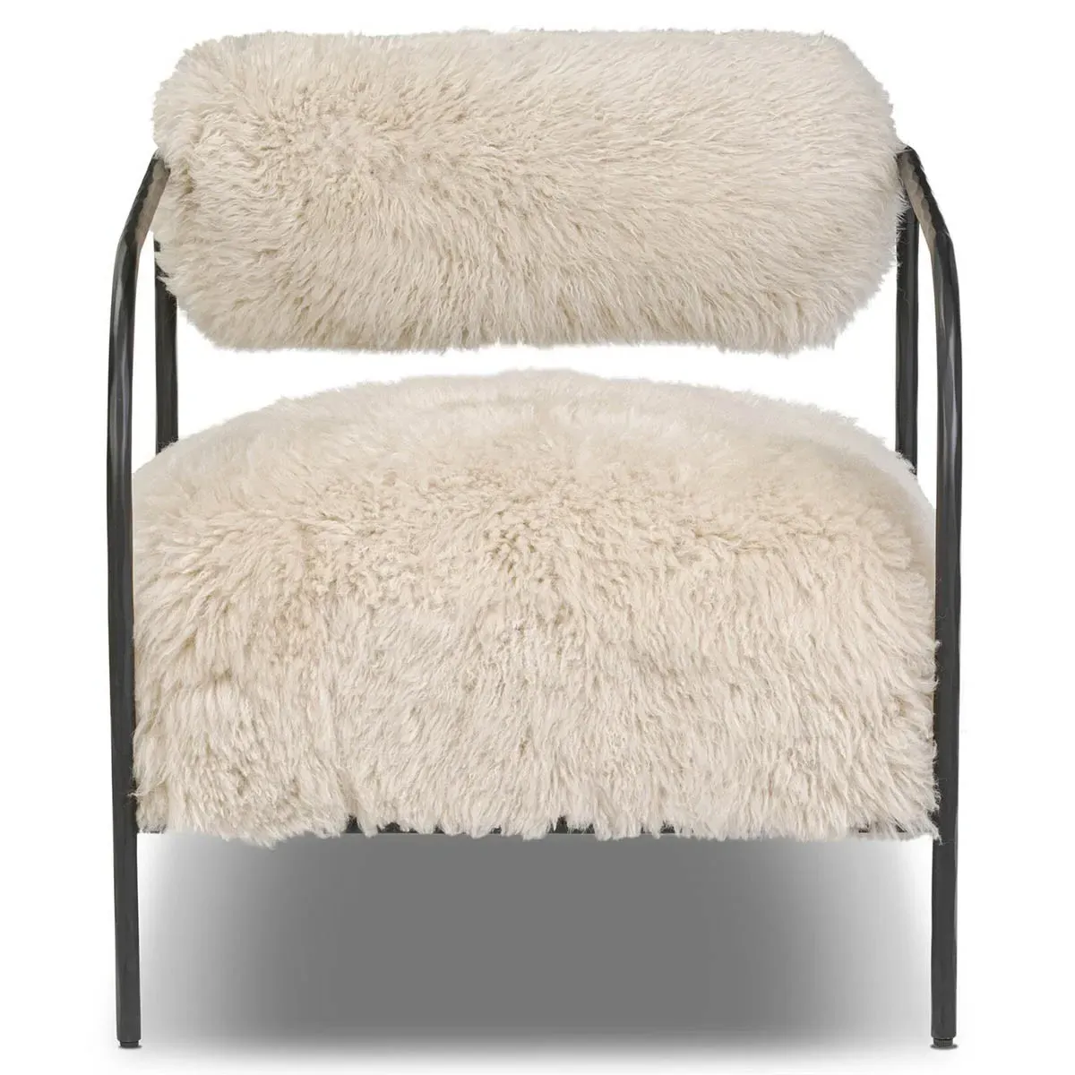 Fenn Arm Chair - Champagne, Iron