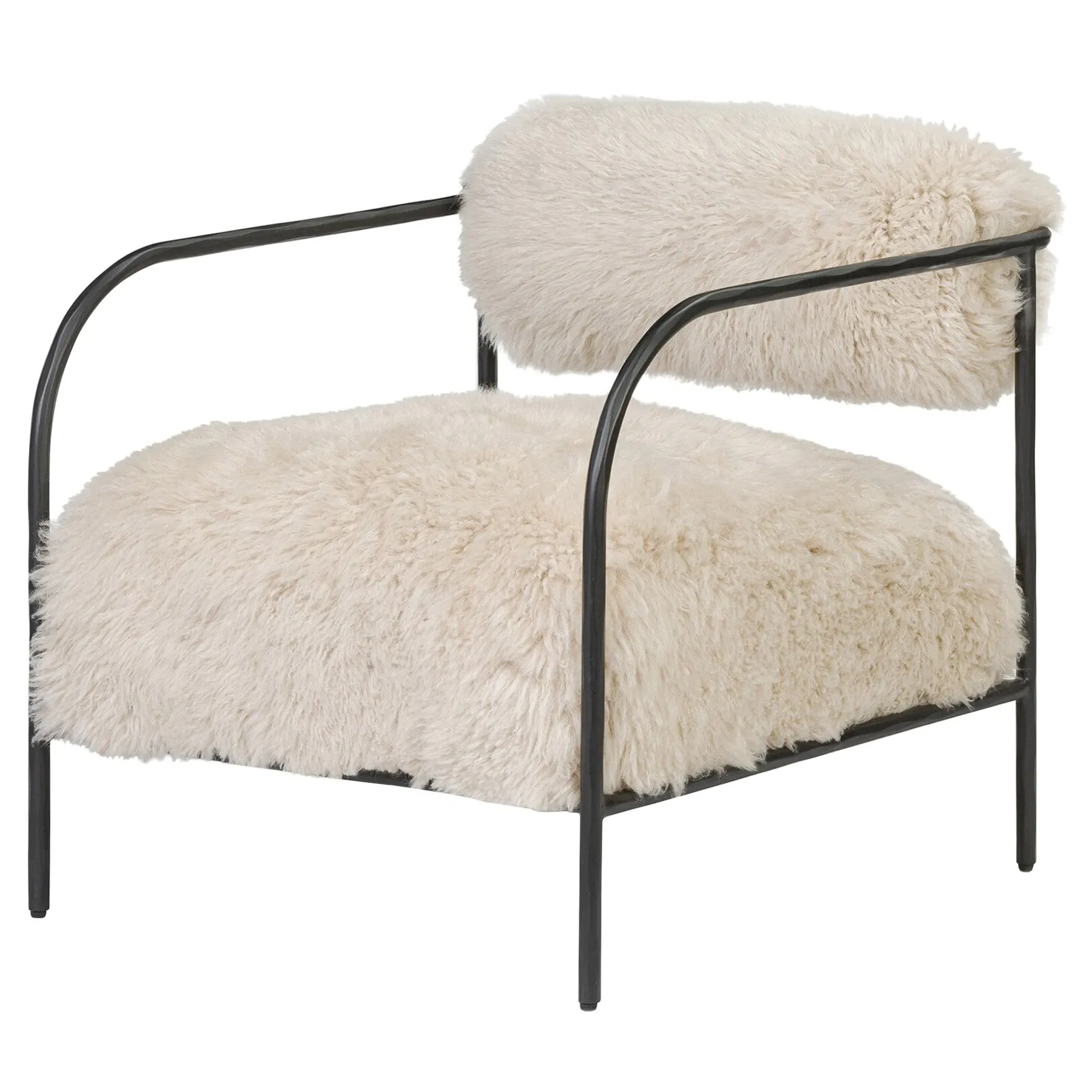 Fenn Arm Chair - Champagne, Iron image