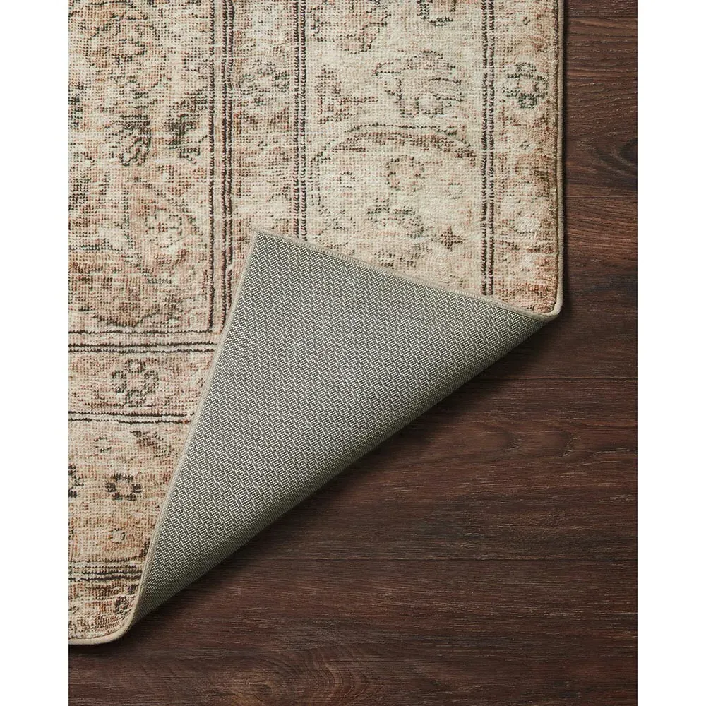 Fenra Patterned Rug - Brown, Polyester