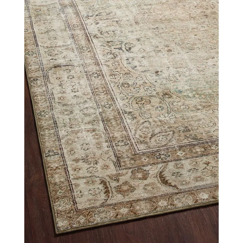 Fenra Patterned Rug - Brown, Polyester